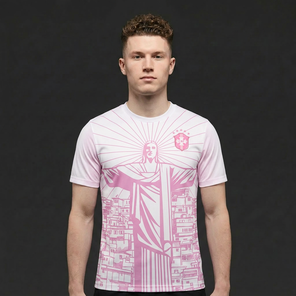 Brazil Jesus Edition (Pink) Jersey