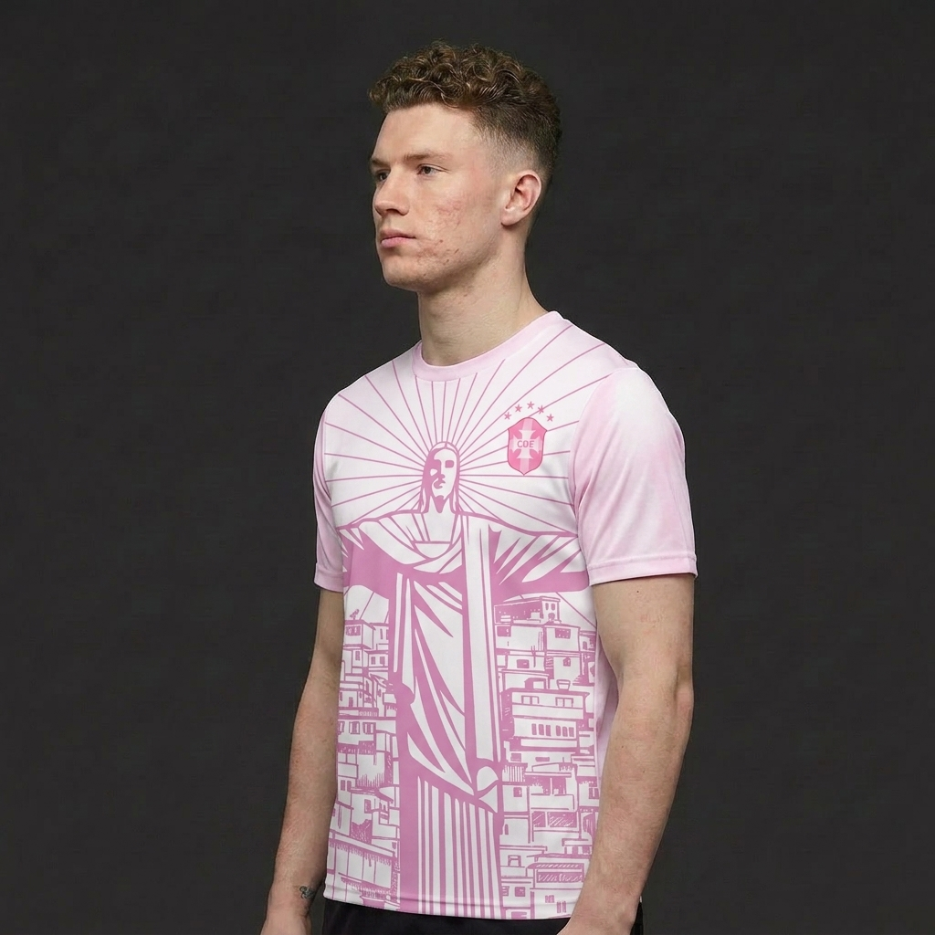 Brazil Jesus Edition (Pink) Jersey